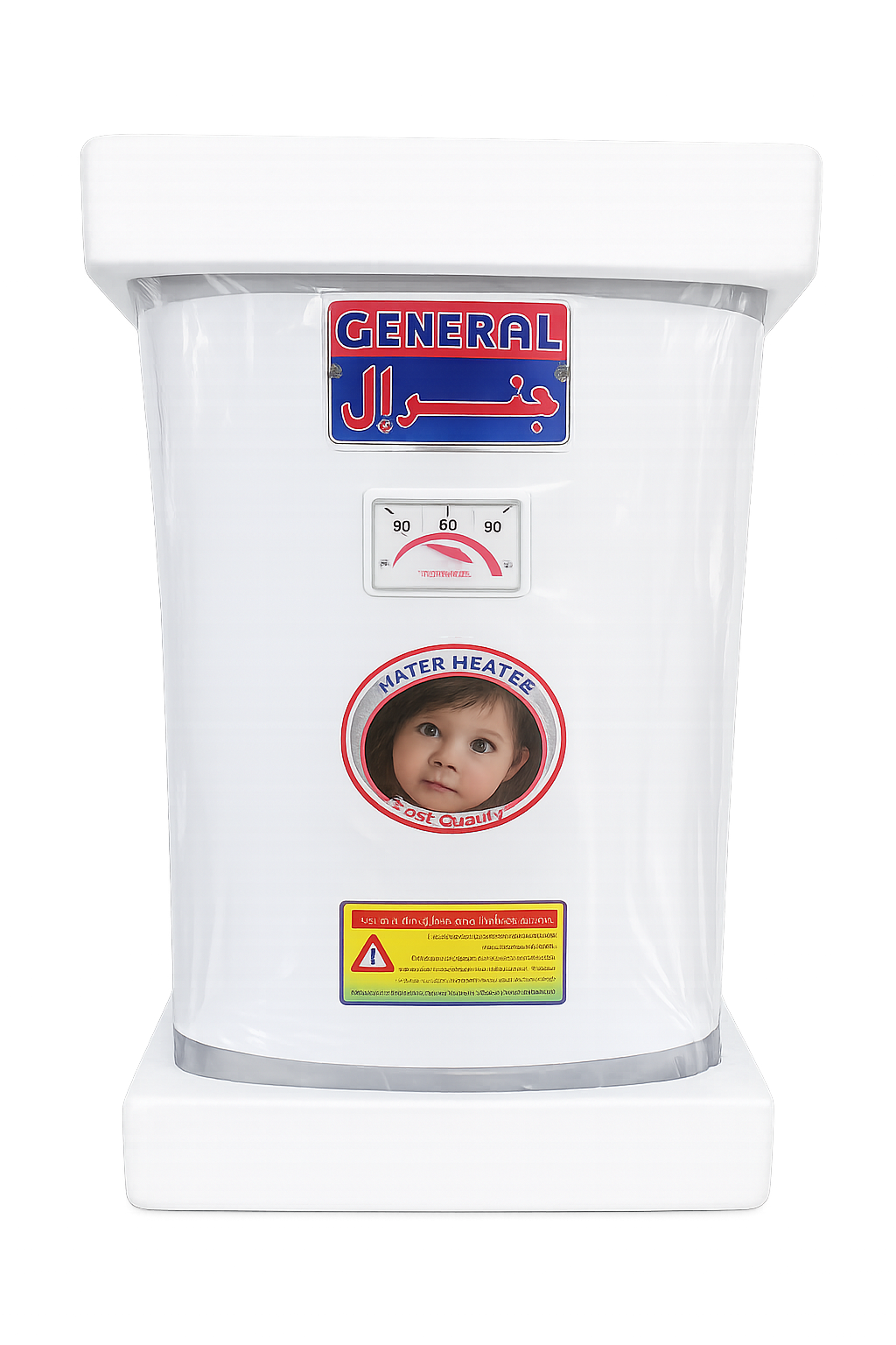 آبگرمکن برقی ۳۰ لیتری سفارشی دیواری برند جنرال
